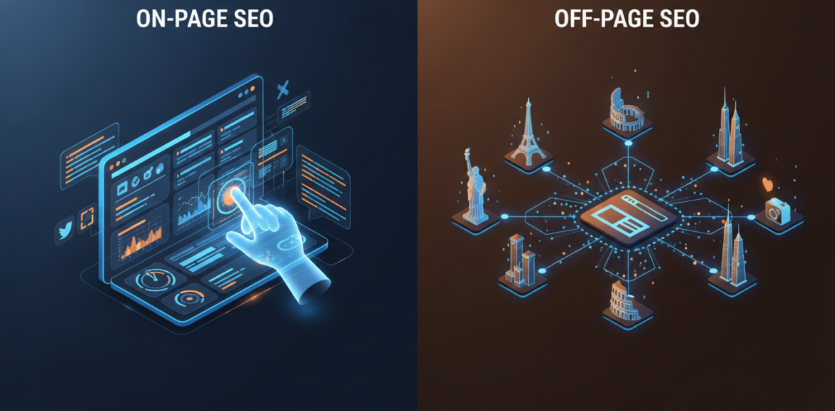 On-Page SEO VS Off-Page SEO