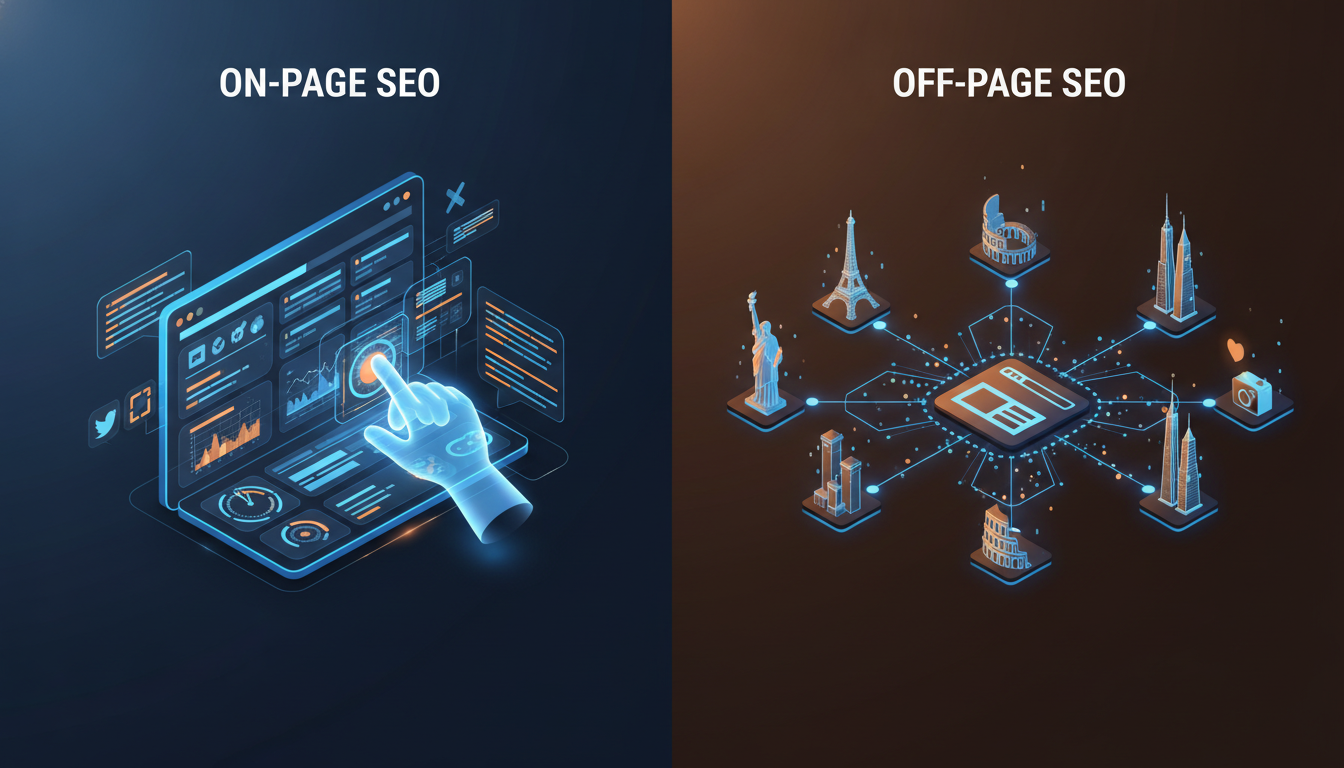 On-Page SEO VS Off-Page SEO